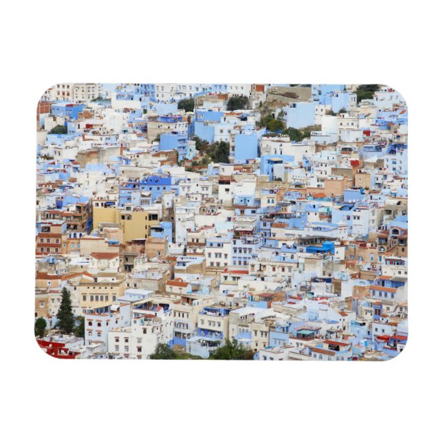 Chefchaouen, Marokko Magnet (Horizontal)