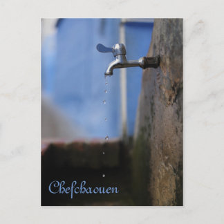 Chefchaouen, Marokko. Postkarte