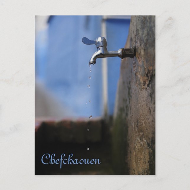 Chefchaouen, Marokko. Postkarte (Vorderseite)