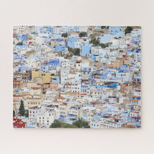 Chefchaouen, Marokko Puzzle (Horizontal)