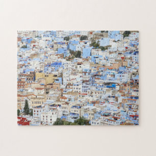 Chefchaouen, Marokko Puzzle
