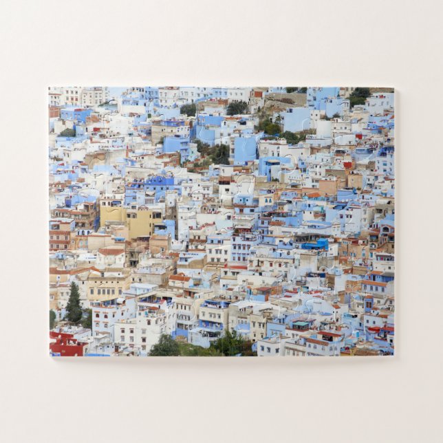 Chefchaouen, Marokko Puzzle (Horizontal)