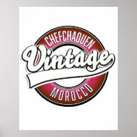 Chefchaouen morocco Vintages Logo
