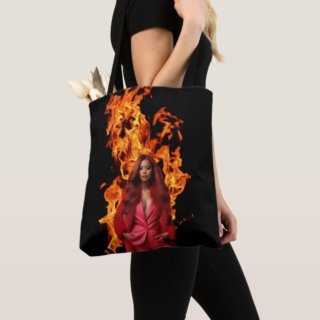 Chefin All-Over-Print-Tragetasche (Von Nahem)