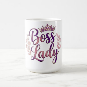 Chefin Floral Kaffeetasse