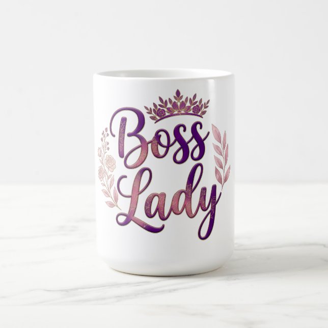 Chefin Floral Kaffeetasse (Mittel)