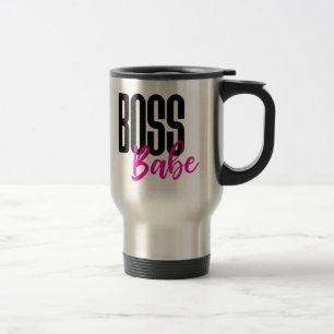 Chefin Unternehmerin Hustle Erfolg Motivierend Reisebecher
