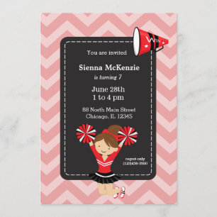 Chefin, wählen Sie Ihre eigene Hintergrundfarbe Einladung