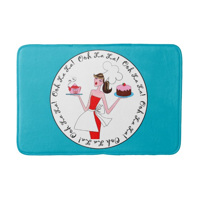 "Chefista" DIVA Rug Badematte (Vorderseite)