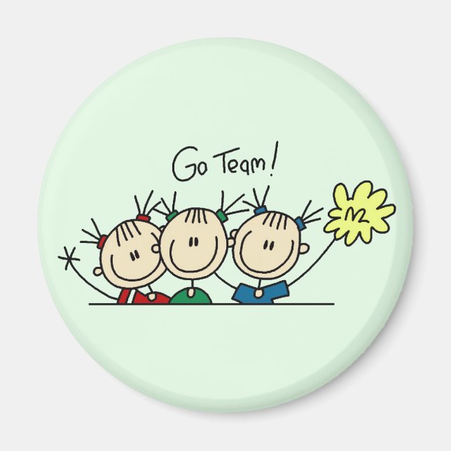 Chefköpfe T - Shirt und Geschenke Magnet (Vorne)