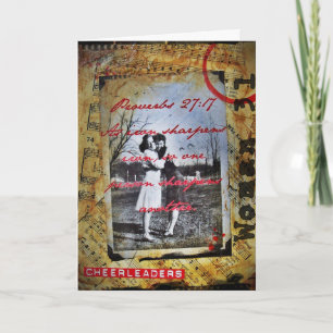 Chefredakteurin Friend Foto Art Card Karte