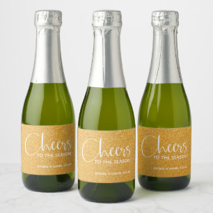 Chefs Imitate Gold GLITZER Weihnachten Mini