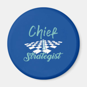 Chefstratege Schach   Ich Gewinne Dieses Spiel Imm Magnet