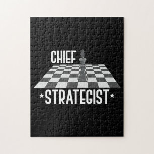 Chefstratege Schach Ich gewinne immer dieses Spi Puzzle
