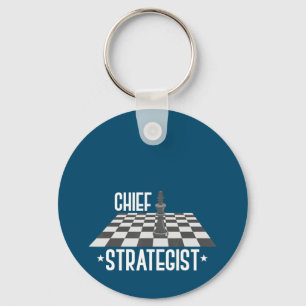 Chefstratege Schach Ich gewinne immer dieses Spi Schlüsselanhänger