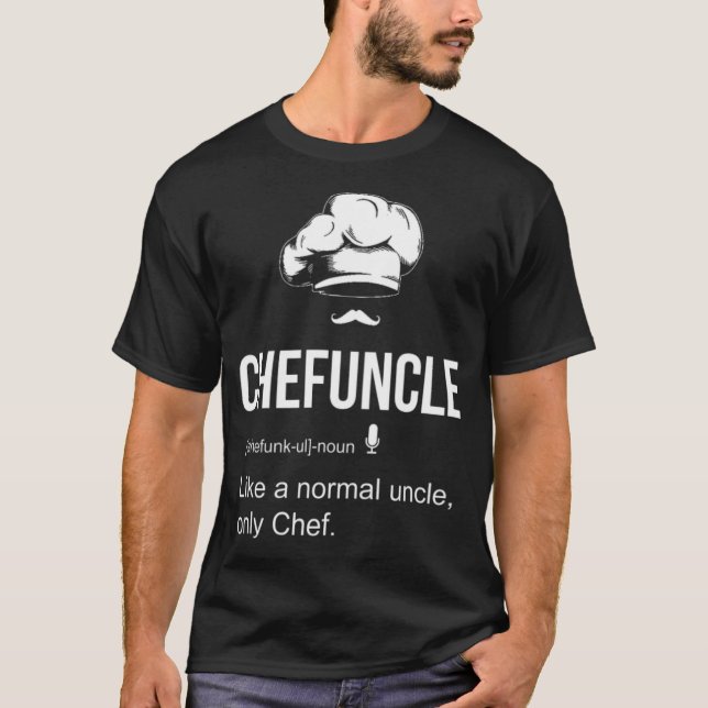 Chefunktionell wie ein normaler Onkel nur Koch Don T-Shirt (Vorderseite)