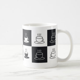 Chekered Pattern Tasse