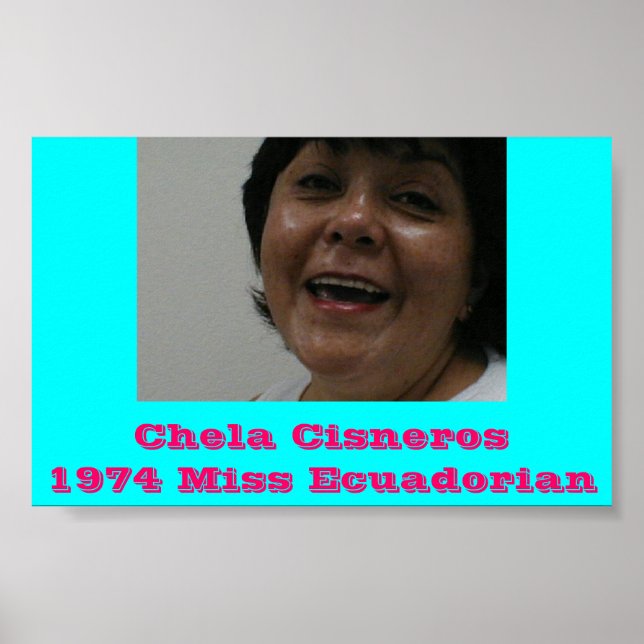 Chela Poster (Vorne)