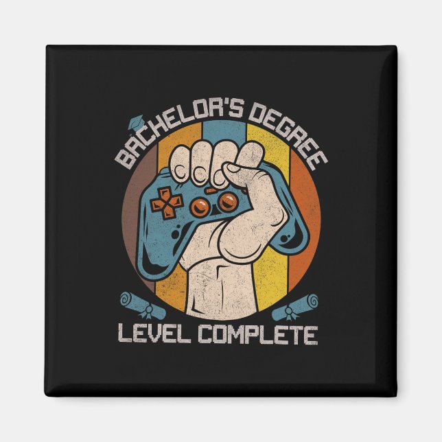 Chelor's Level Complete Gamer Abschluss Cl Magnet (Vorne)