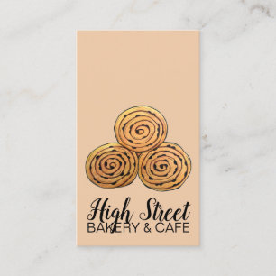 Chelsea Buns Currant Roll Bäckerei hausgemacht von Visitenkarte