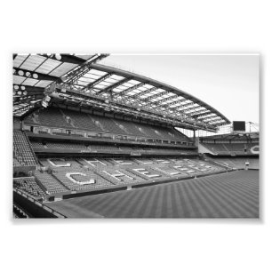 Chelsea FC Stamford Bridge West Stand London Fotodruck