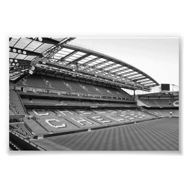 Chelsea FC Stamford Bridge West Stand London Fotodruck (Vorne)