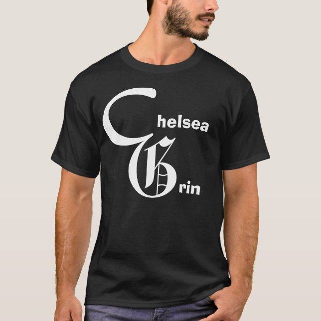 Chelsea-Grinsen auf den Bahnen T-Shirt (Vorderseite)