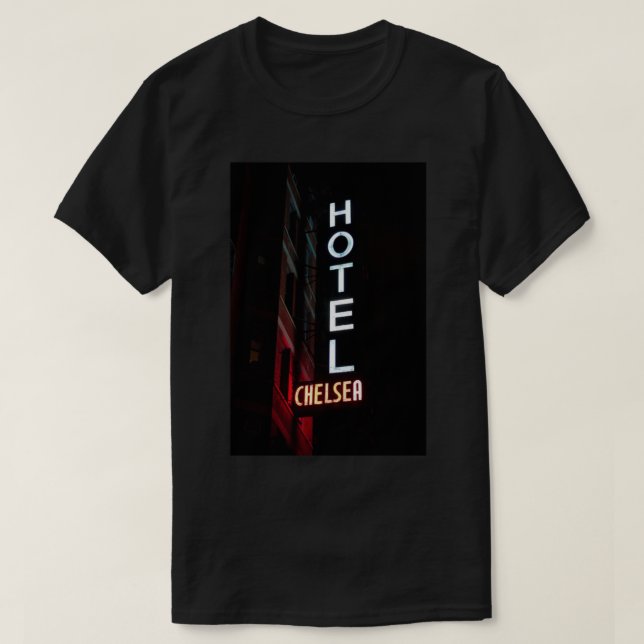CHELSEA HOTEL - ROCK'N'ROLL MONUMENT Premium T-Shirt (Design vorne)