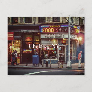 Chelsea, NYC Postkarte