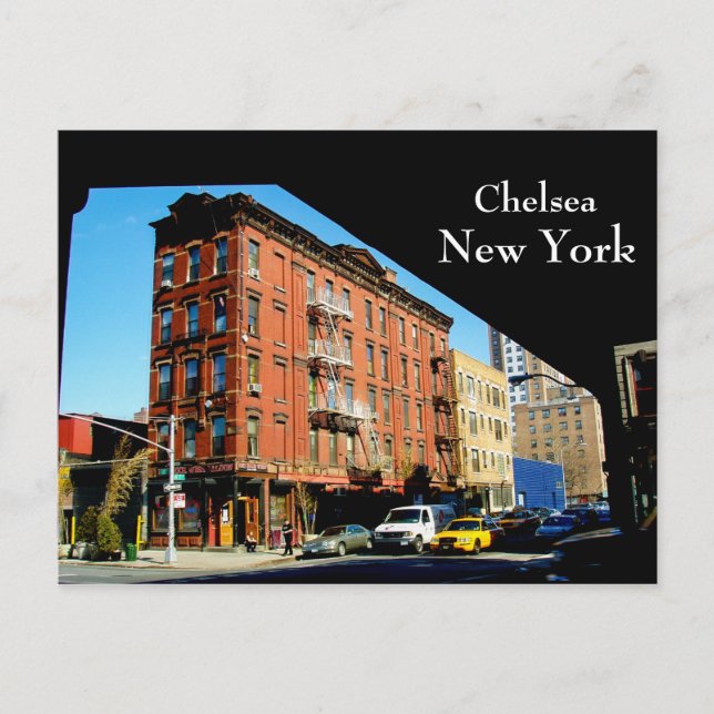 Chelsea NYC Postkarte (Vorderseite)