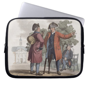 Chelsea-Pensionäre, Kavallerie und Infanterie, vo Laptopschutzhülle