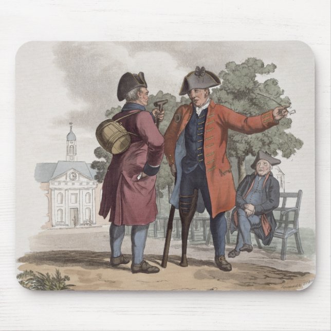 Chelsea-Pensionäre, Kavallerie und Infanterie, von Mousepad (Vorne)