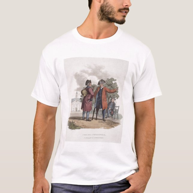 Chelsea-Pensionäre, Kavallerie und Infanterie, von T-Shirt (Vorderseite)