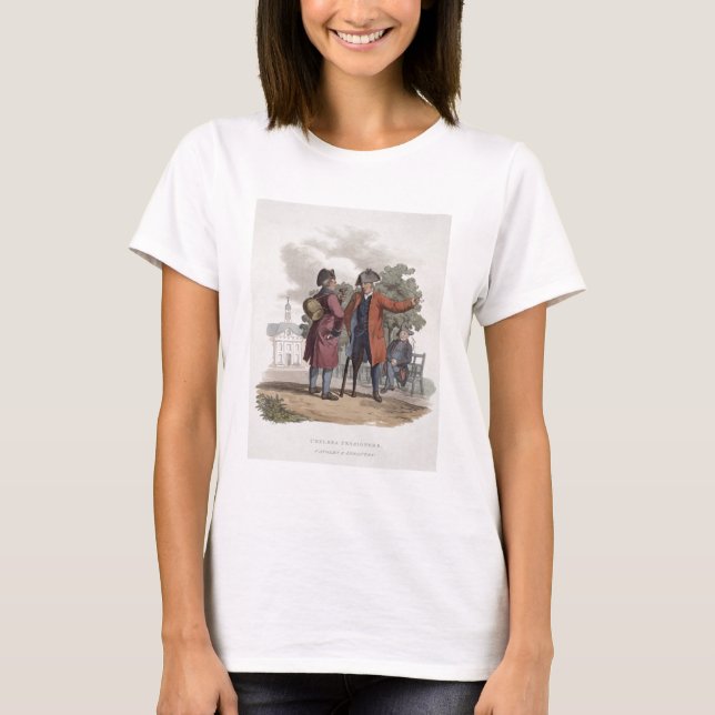 Chelsea Pensioners, Kavallerie und Infanterie, von T-Shirt (Vorderseite)