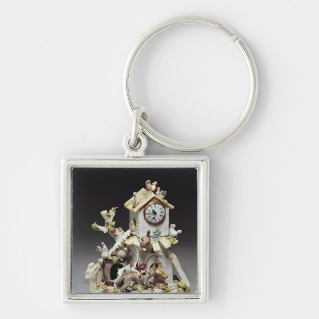 Chelsea-Porzellanhof-Uhrkasten Schlüsselanhänger (Vorne)