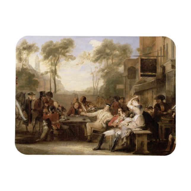 Chelsea-Rentner erhalten Ankündigung von Gazette Magnet (Horizontal)