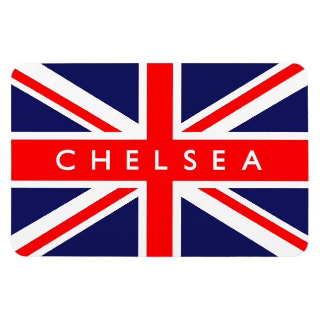 Chelsea UK Flag Magnet (Horizontal)