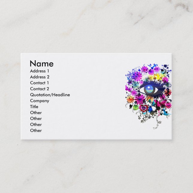 Chelsea Visitenkarte (Vorderseite)