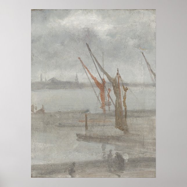 Chelsea Wharf - James Whistler Fine Art Poster (Vorne)