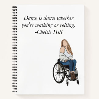 Chelsie Hill Dance is Dance notebook Notizbuch