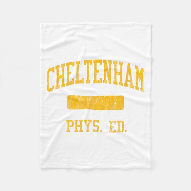 Cheltenham High School Hs Wyncote Pa Phys Ed  Fleecedecke (Vorderseite)