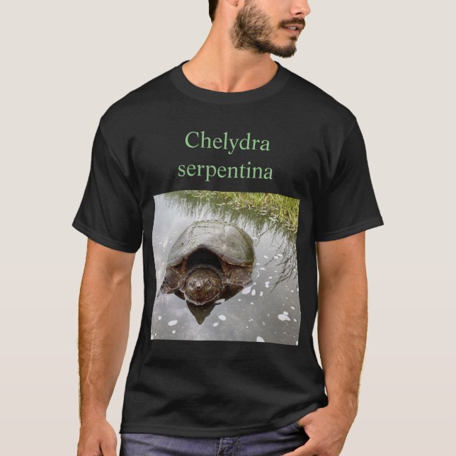 Chelydra serpentina (common snapping turtle) T-Shirt (Vorderseite)