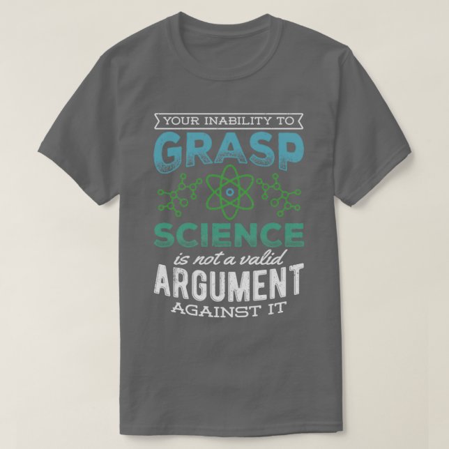 Chem Astrophysik Biochemie T-Shirt (Design vorne)