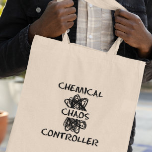 Chemical Chaos Controller Funny Chemistry Teacher Tragetasche
