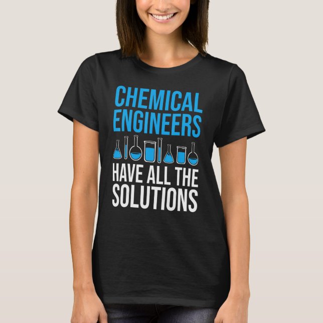Chemical Process Chemical Eng T-Shirt (Vorderseite)
