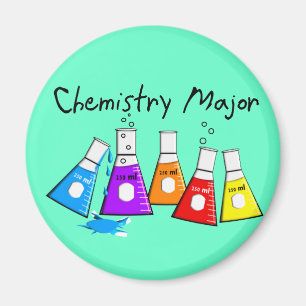 Chemie-bedeutender Geschenke Beeker Entwurf Magnet
