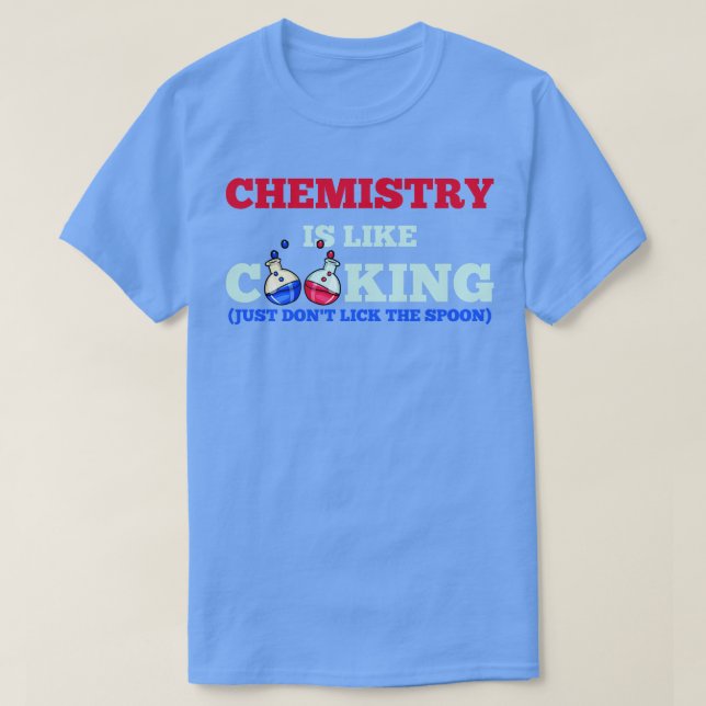 Chemie Chemiker Lehrer Wissenschaft T-Shirt (Design vorne)