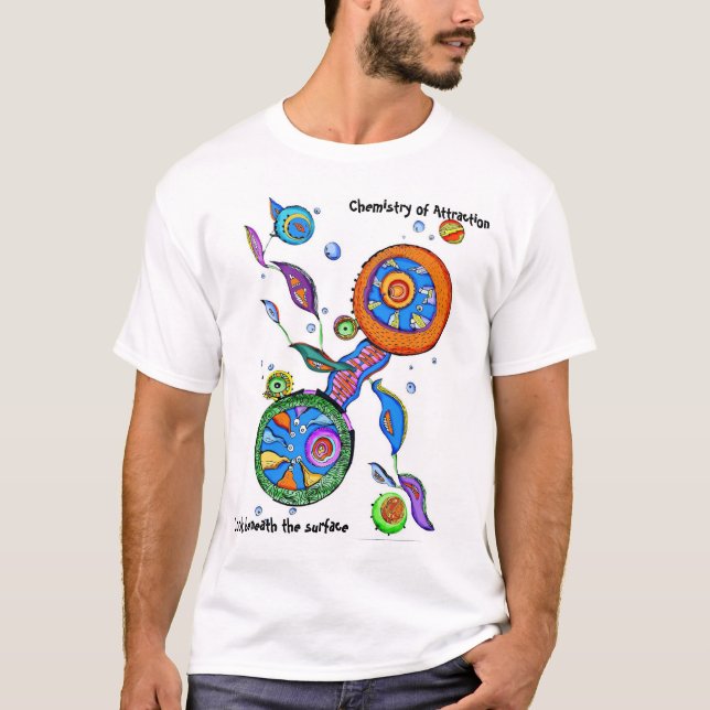 Chemie der Anziehungskraft T-Shirt (Vorderseite)