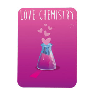 Chemie der Liebe Magnet