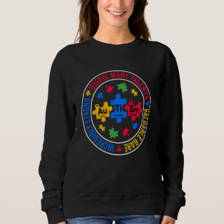 Chemie Elemente Periodensystem Puzzle Autismus Mw Sweatshirt